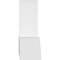 Ekena Millwork Portland Architectural Grade PVC Gable Bracket, 72"W x 12"H x 4"D x 4"F, 4/12 Pitch GBP072X12X0404POR00 - alternate 4
